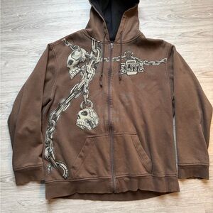 MMA Elite Brown Hoodie RARE